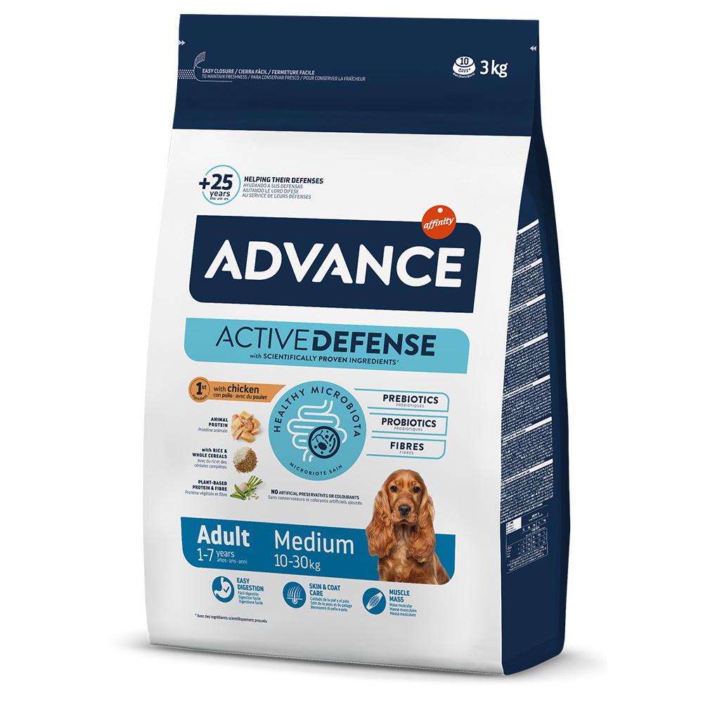 Balení krmiva Advance Medium Adult