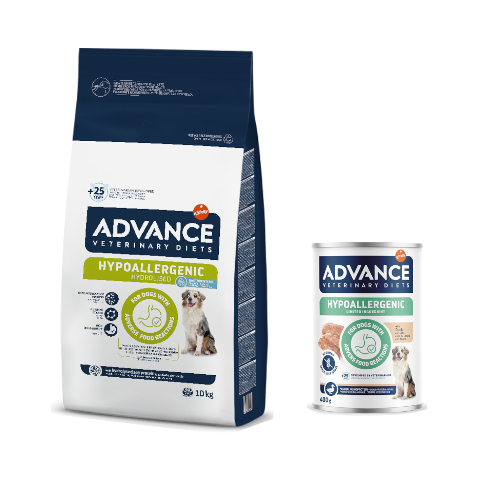 Balení krmiva Advance Veterinary Diets Hypoallergenic