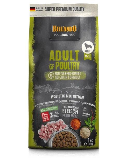 Balení krmiva Belcando Adult Grain-Free