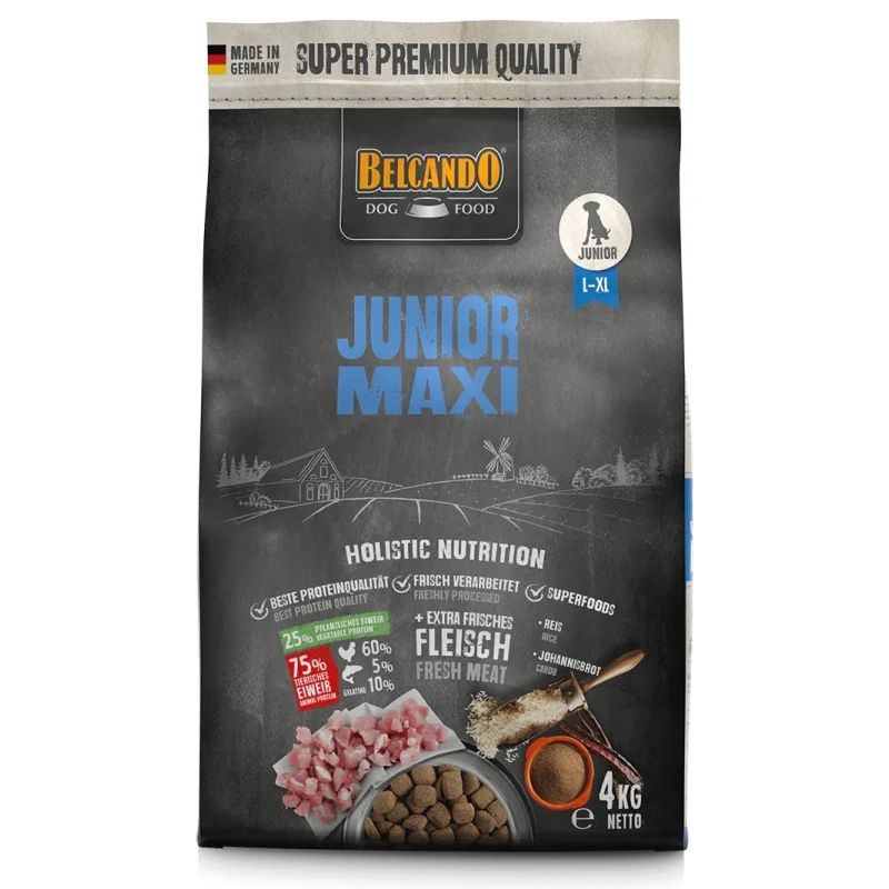 Balení krmiva Belcando Junior Maxi