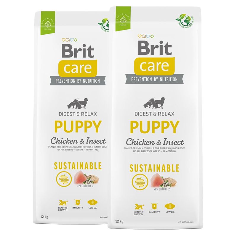Balení krmiva Brit Care Dog Sustainable Puppy Chicken & Insect
