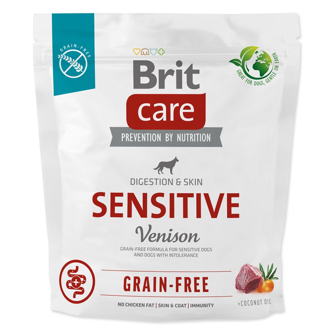 Balení krmiva Brit Care Grain-free Sensitive Venison & Potato