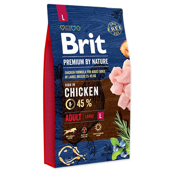 Balení krmiva Brit Premium by Nature Adult Large Breed kuracie