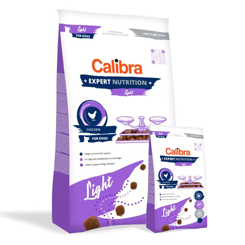 Balení krmiva Calibra Expert Adult Light & Sterilized kuracie
