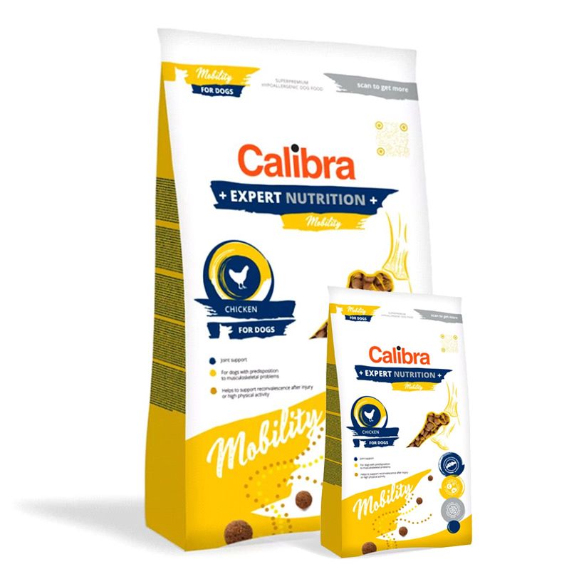 Balení krmiva Calibra Expert Adult Mobility & Joint kačacie