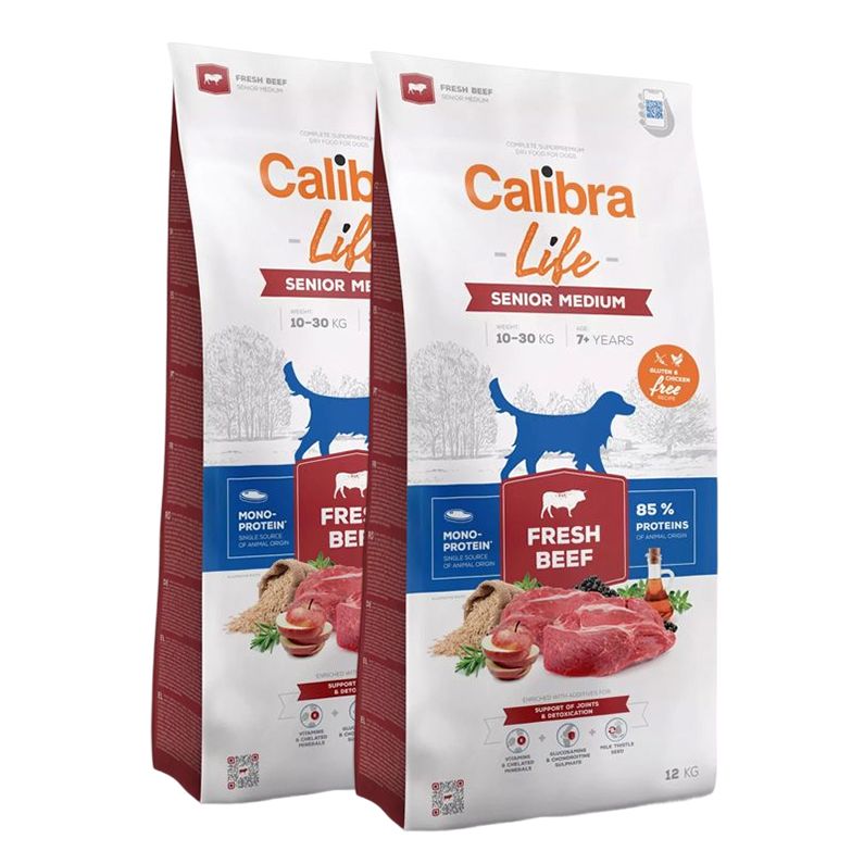 Balení krmiva Calibra Life Senior Medium Breed Fresh Beef
