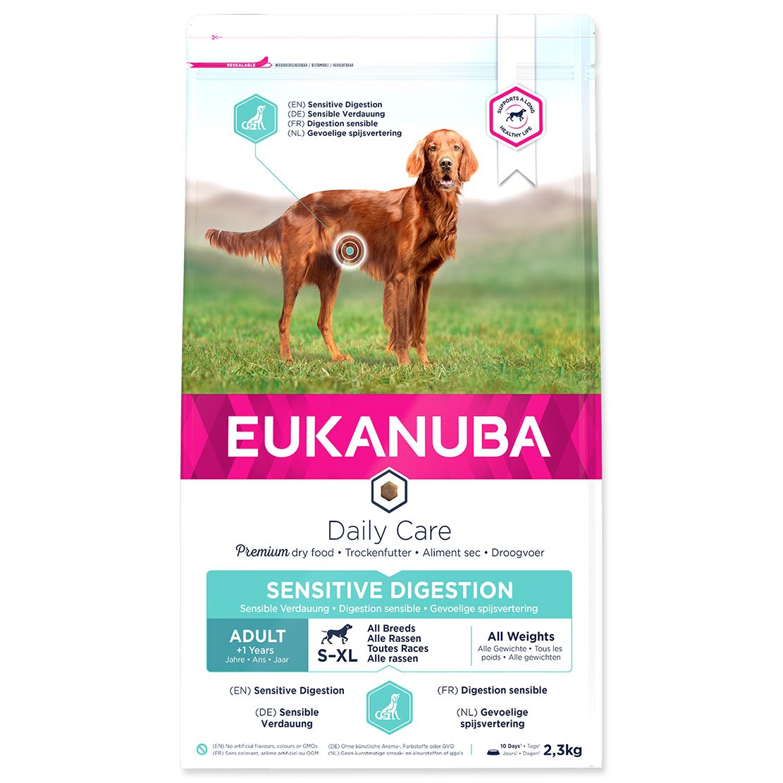 Balení krmiva Eukanuba Special Care Sensitive Digestion Adult