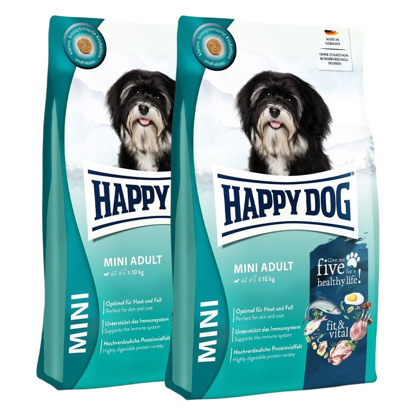 Balení krmiva Happy Dog fit & vital Mini Adult