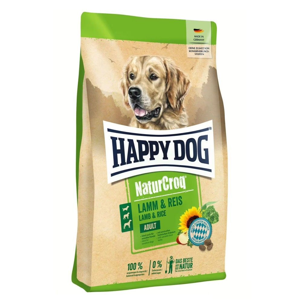 Balení krmiva Happy Dog NaturCroq jahňacie & ryža