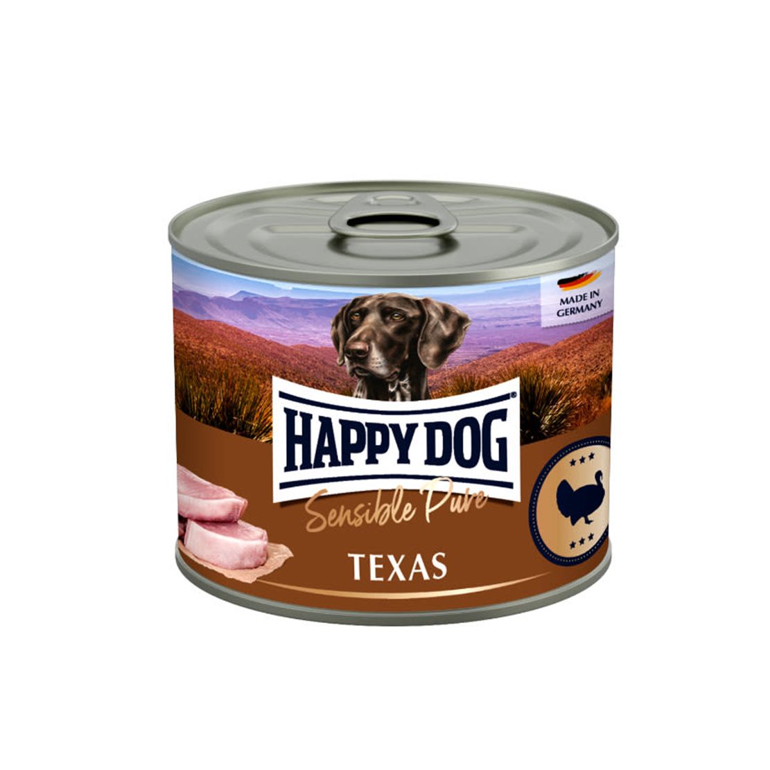 Balení krmiva Happy Dog Pur Morčacie