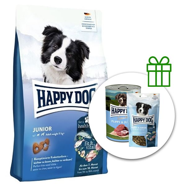 Balení krmiva Happy Dog Supreme fit & vital Junior