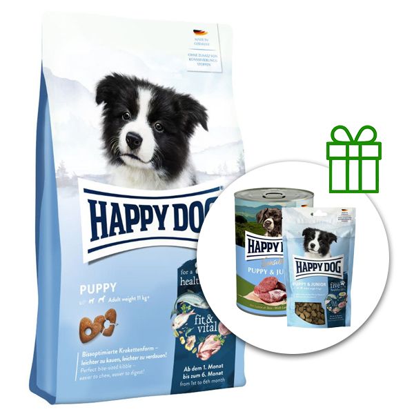 Balení krmiva Happy Dog Supreme fit & vital Puppy
