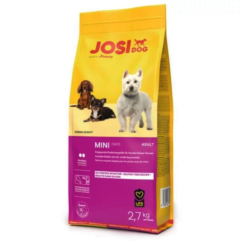 Balení krmiva JosiDog Mini