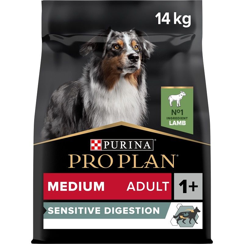 Balení krmiva PRO PLAN Dental Care Medium Adult Sensitive Digestion granule jahňacie