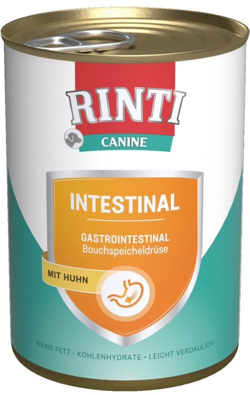 Balení krmiva Rinti Canine Intestinal s kuracím
