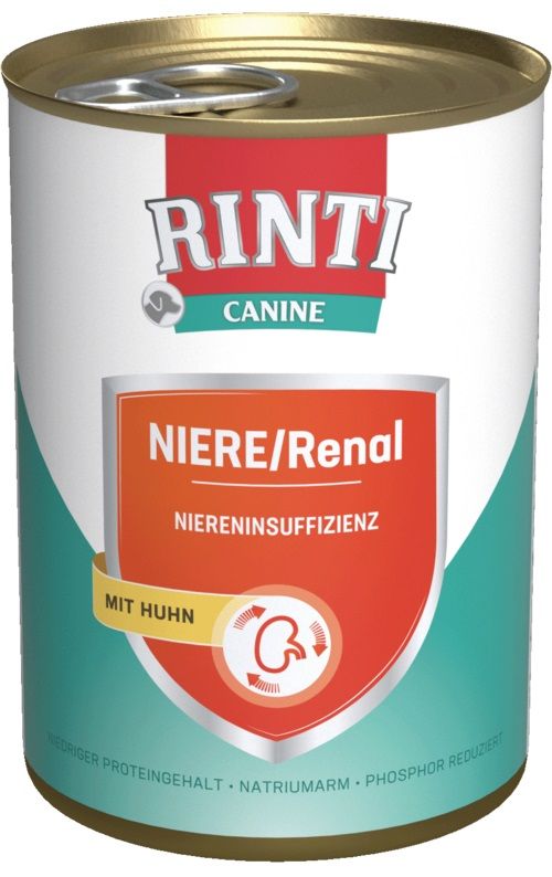 Balení krmiva Rinti Canine Kidney/Renal s kuracím