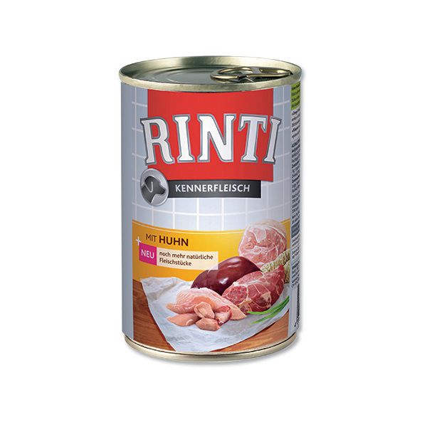 Balení krmiva Rinti Kennerfleisch Kuracie