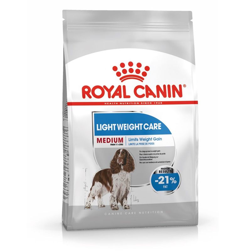 Balení krmiva Royal Canin Care Medium Light Weight