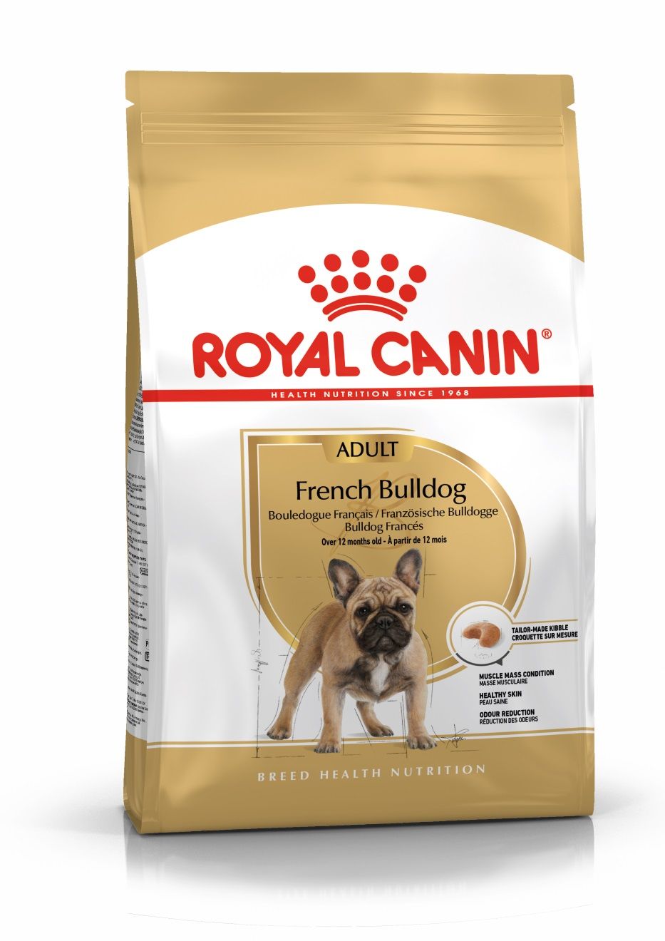 Balení krmiva Royal Canin French Bulldog Adult