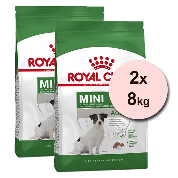 Balení krmiva Royal Canin Mini Adult 8+